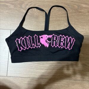 📌SOLD📌 Kill Crew | Pink and Black Classic Sports Bra
